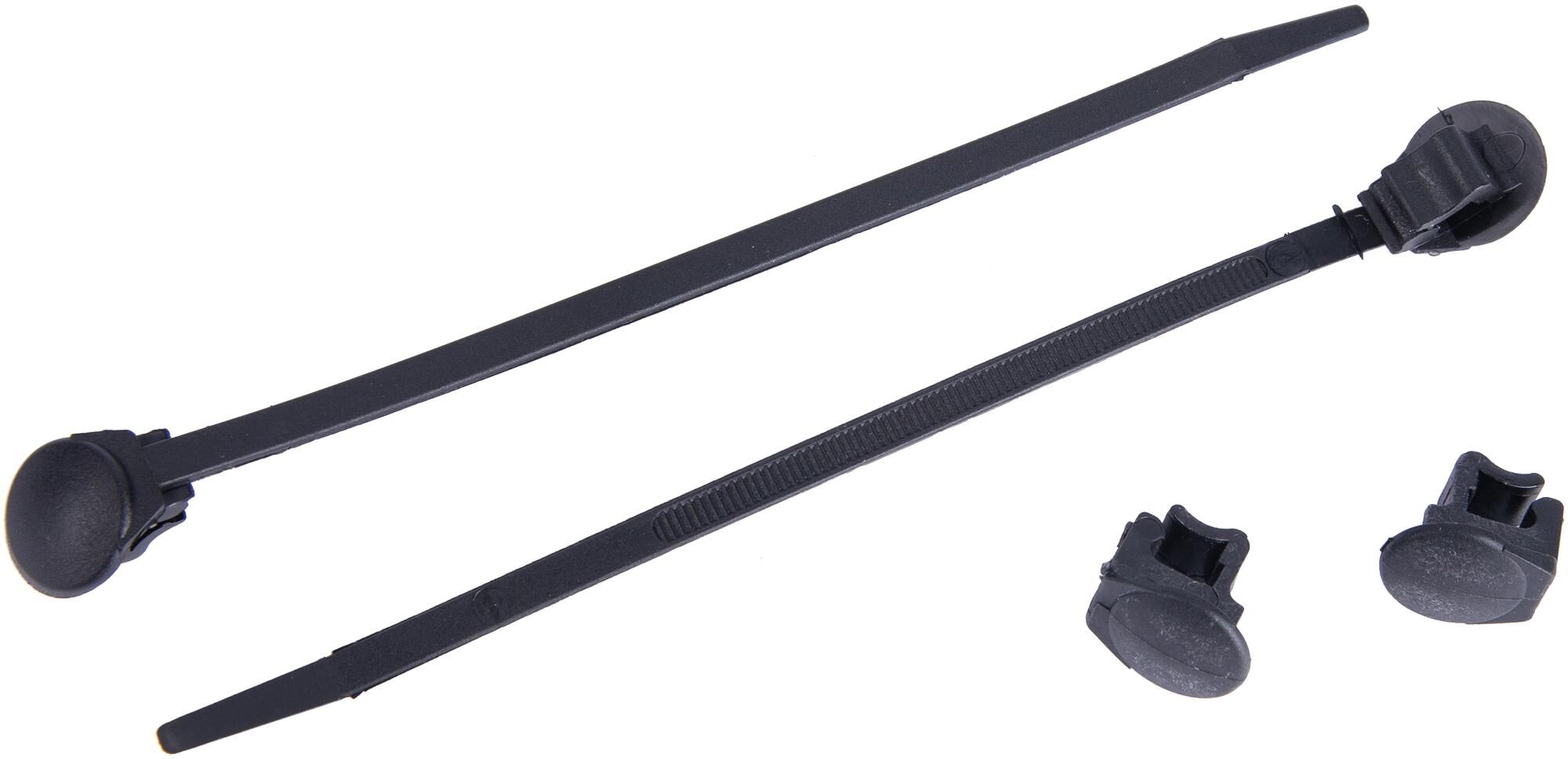 Hesling clipstrips holding clip f.coat guard black