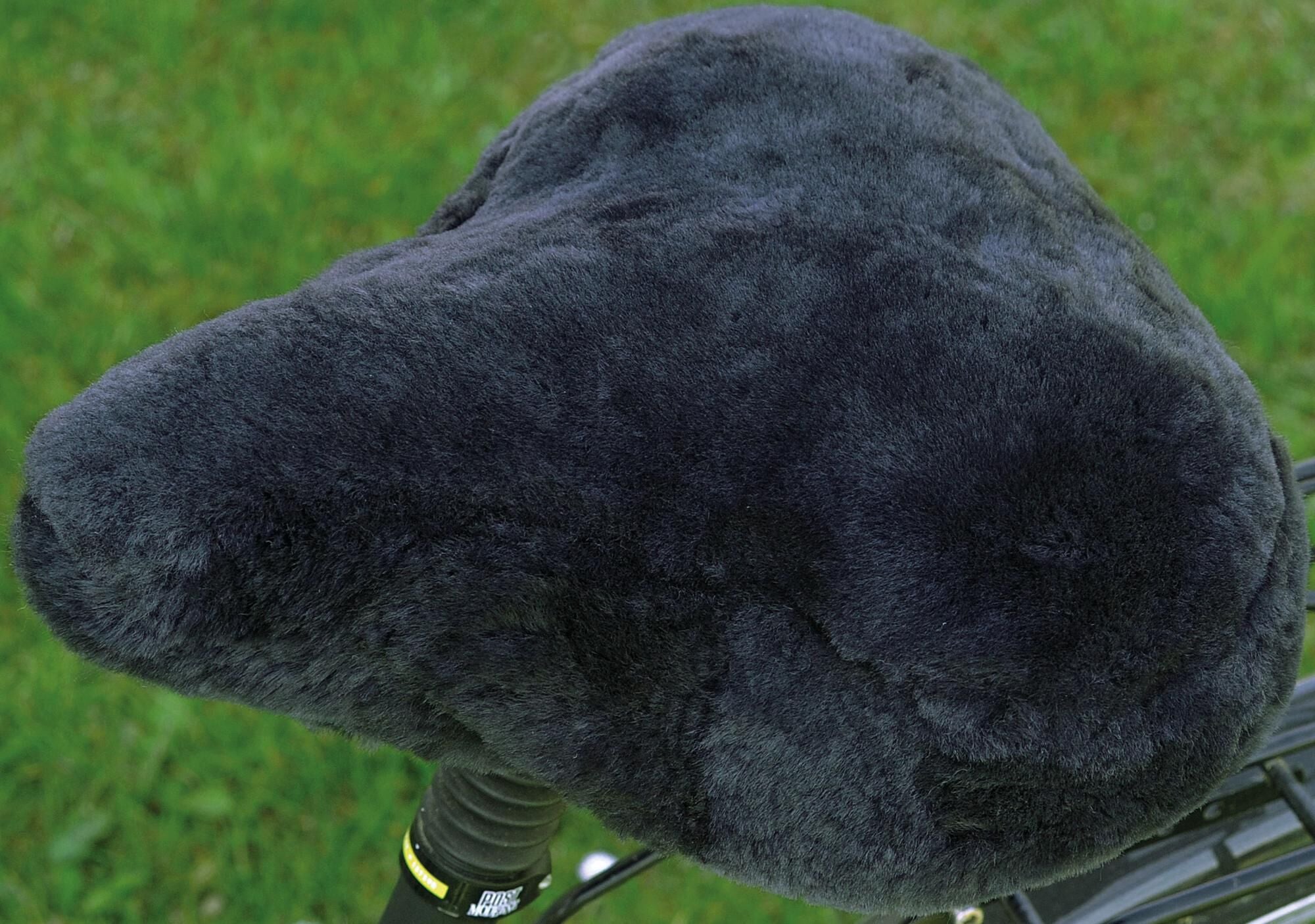 Rökü zadelovertrek saddle cover f.gents lambskin anthracite