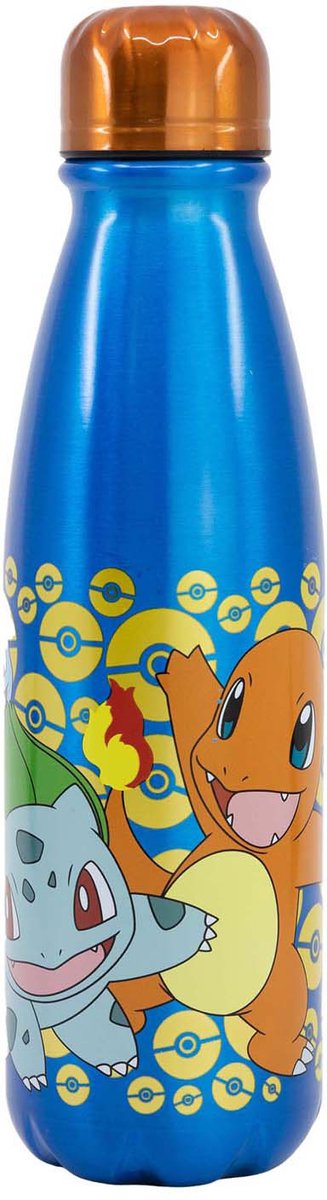 Pokémon aluminium drinkfles, 600ml