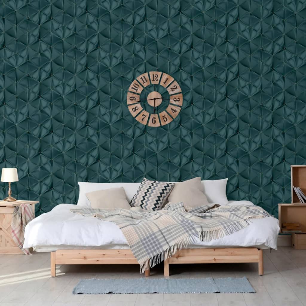 NEDERLANDSE WANDBEKLEDING NEDERLANDSE WANDBEKLEDING Behang groen