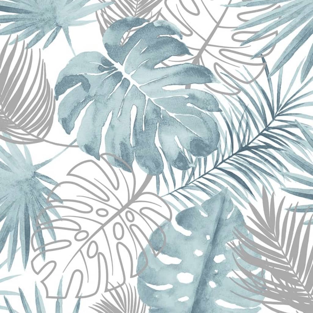 DUTCH WALLCOVERINGS DUTCH WALLCOVERINGS Behang monstera bladeren