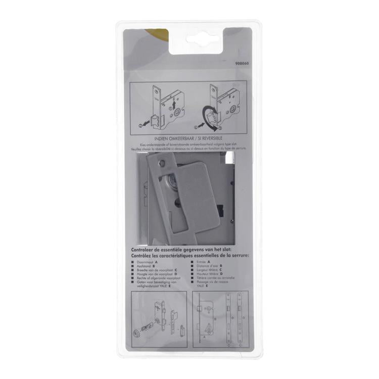 Yale 1019027 - 1dubb.insteekslot omkeerbaar a1306 50mm | 3 stuks