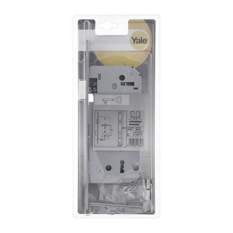 Yale 1019027 - 1dubb.insteekslot omkeerbaar a1306 50mm | 3 stuks