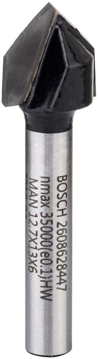 Bosch v-vingerfrees dub.sn.,hm,12.7mm,90°,6mm