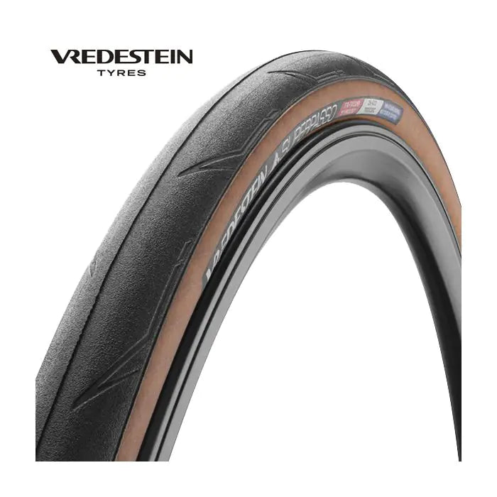 Vredestein - superpasso tubeless ready 700x32c noir transparent