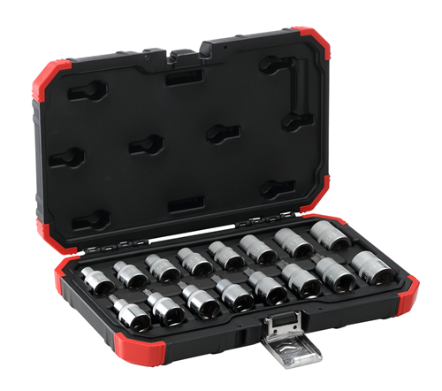 Gedore r68003016 | dopsleutelset | 1 2 | tx e10-e24 | t30-t70 | 16-dlg 3300009