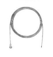 Binnenkabel slurfkoppeling 2.00m RVS