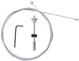 câble intérieur frein à tambour + embout vissé 225 cm