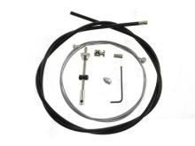 Kabelset slurf rem sk88 RVS zwart