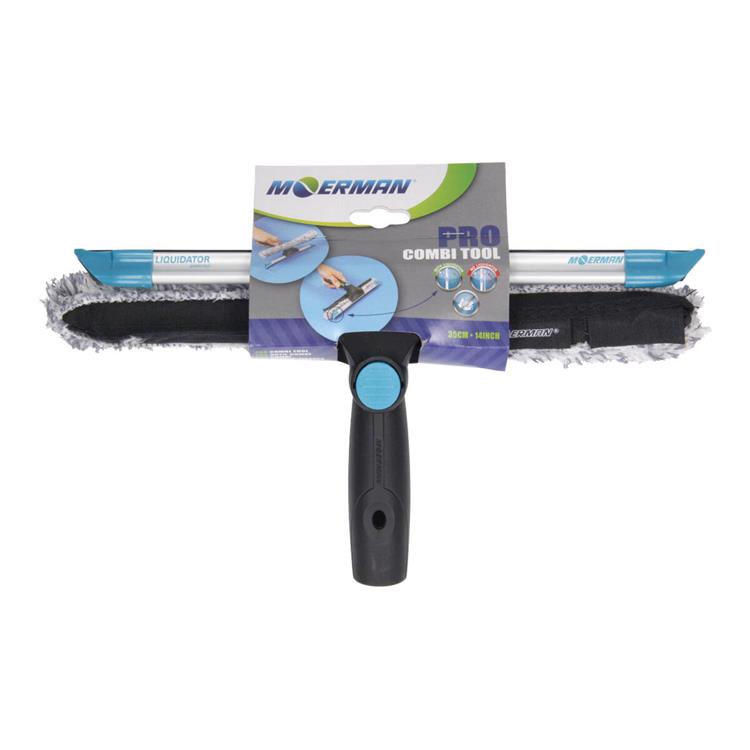 Moerman 1069618 - combi raamwisser-wasser 35cm pro | 6 stuks