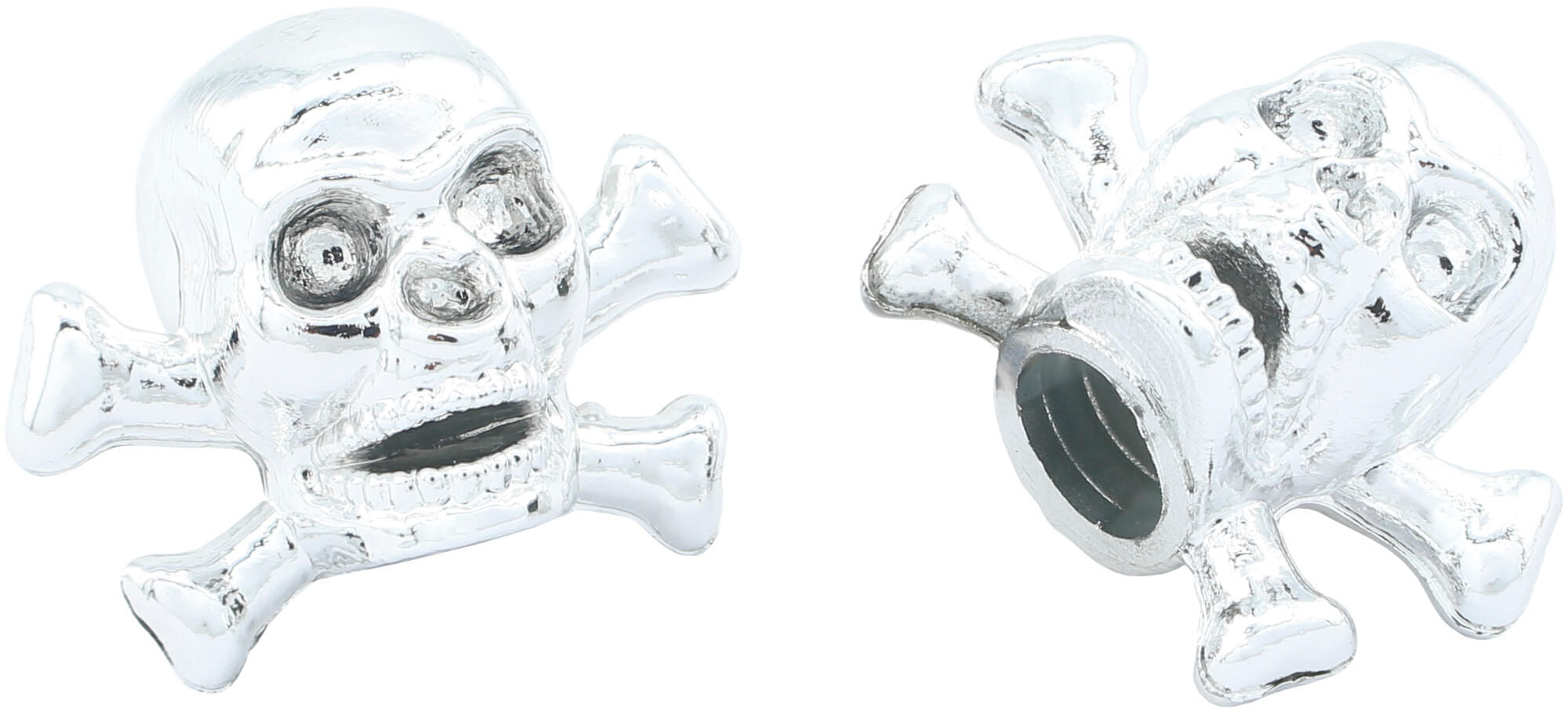 Contec ventieldop valve.caps ct valve caps skull+bones chrome