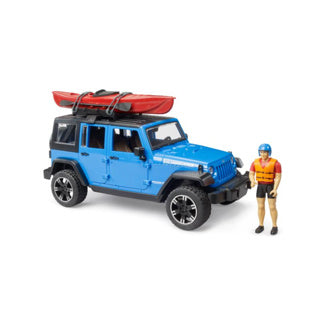 Wrangler jeep met kajak