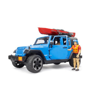 Wrangler jeep met kajak