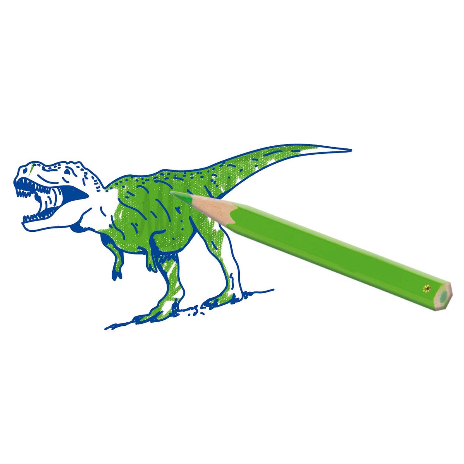 Ses stempelset dino