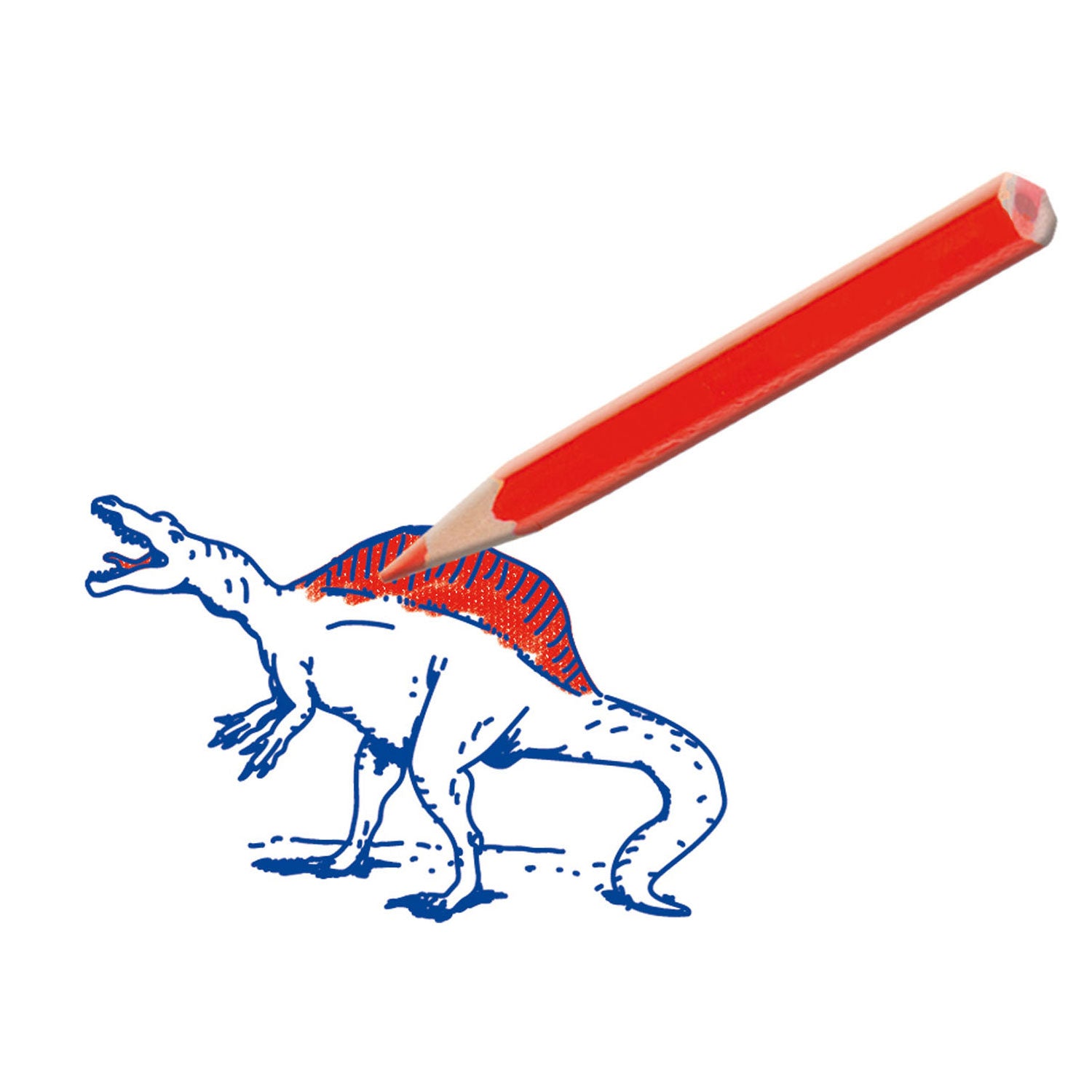 Ses stempelset dino