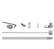 Kit câble de frein à enrouleur Elvedes BR-IM85 81 55 45 1700mm 2250mm inox - argent (sur carte)