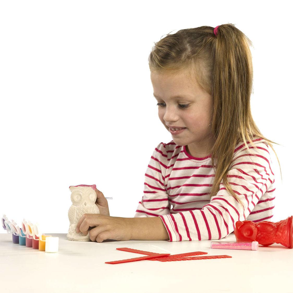 Ses creative ses gips gieten en schilderen uil