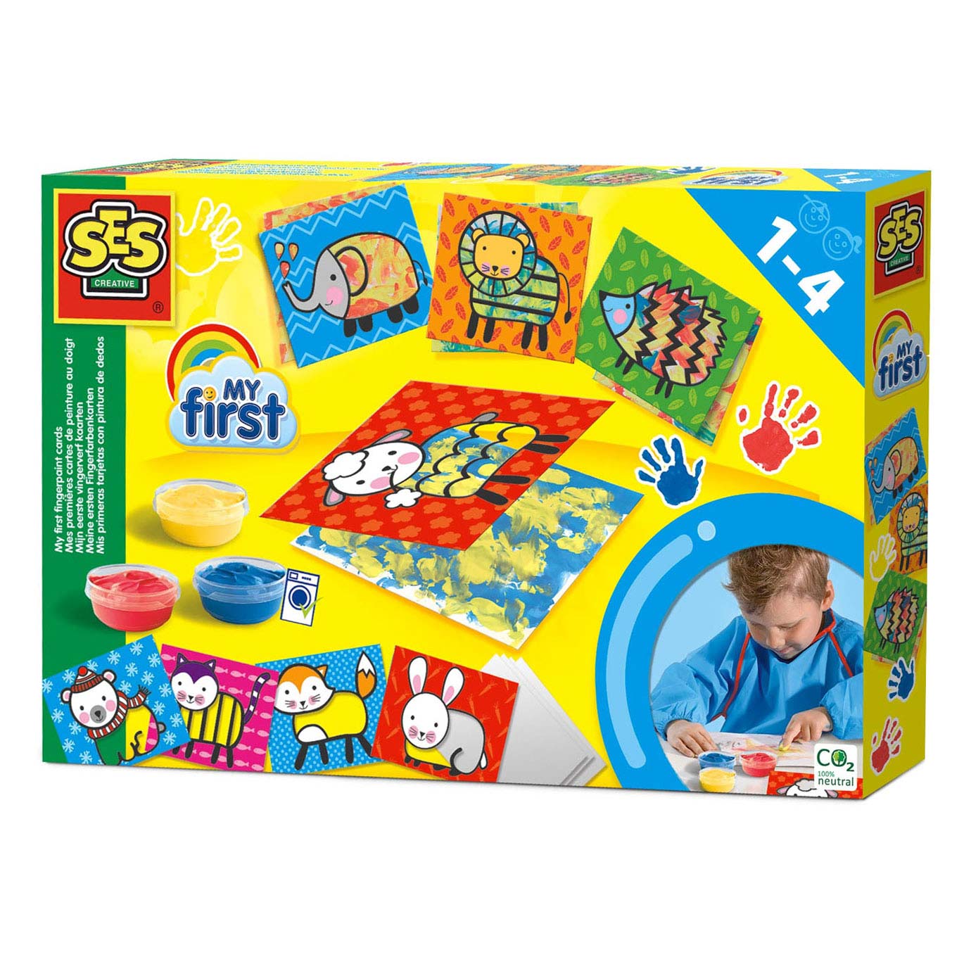 SES Mijn eerste Vingerverf Kaarten