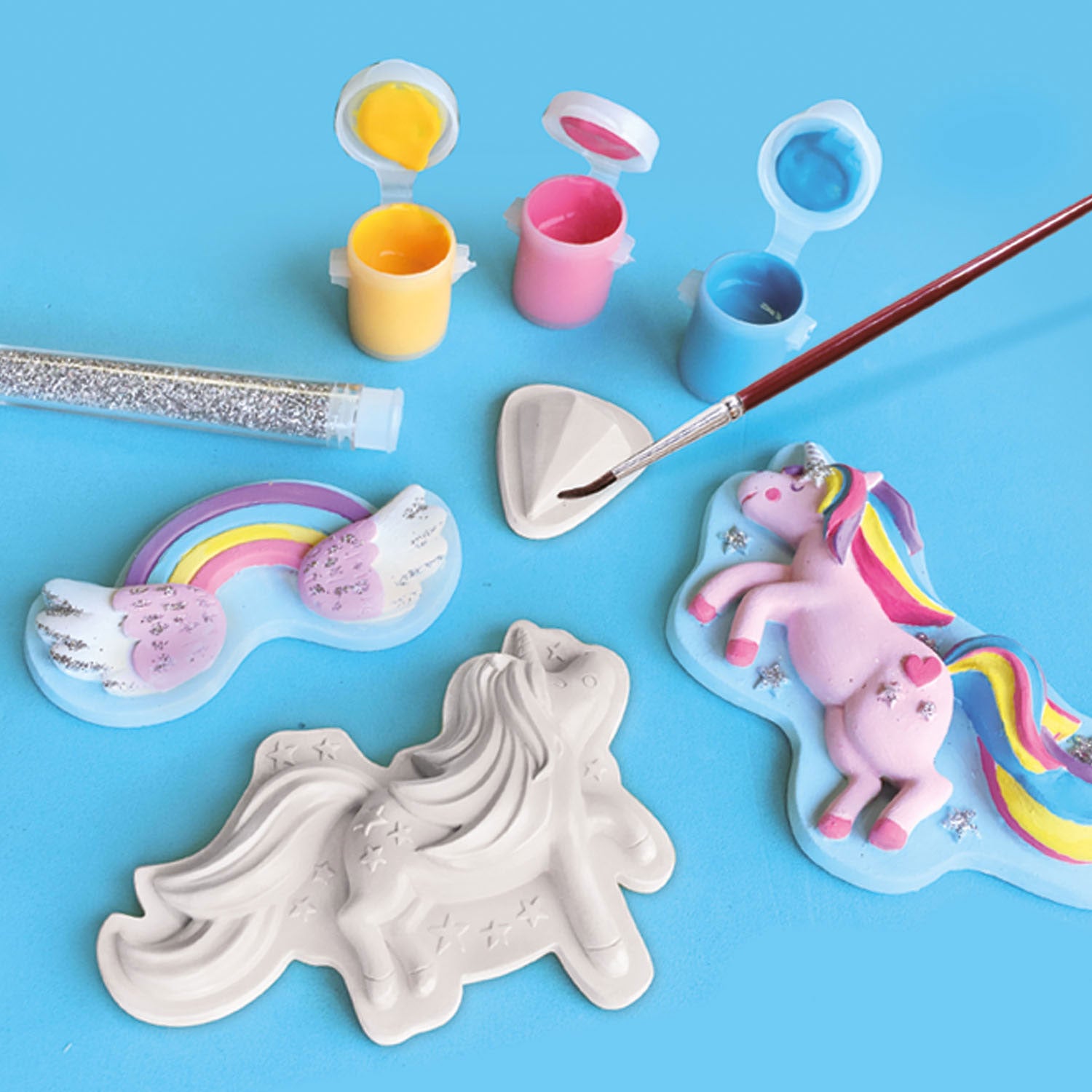 Ses gieten en schilderen -unicorn