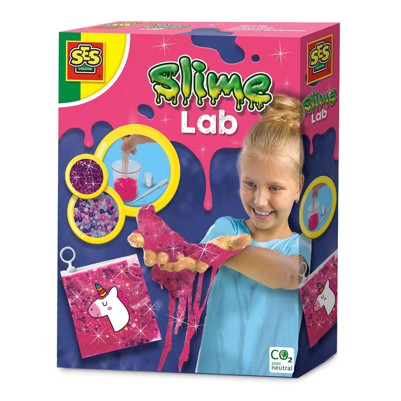 Ses slime lab - eenhoorn