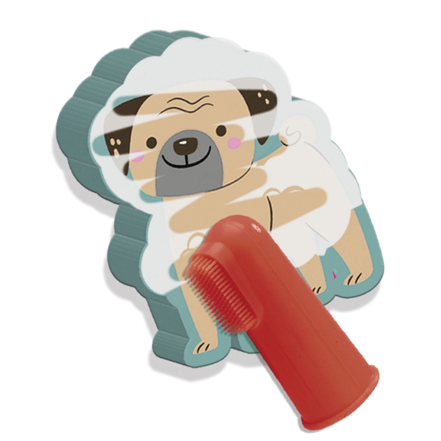 Ses kleine talenten aqua honden wassen