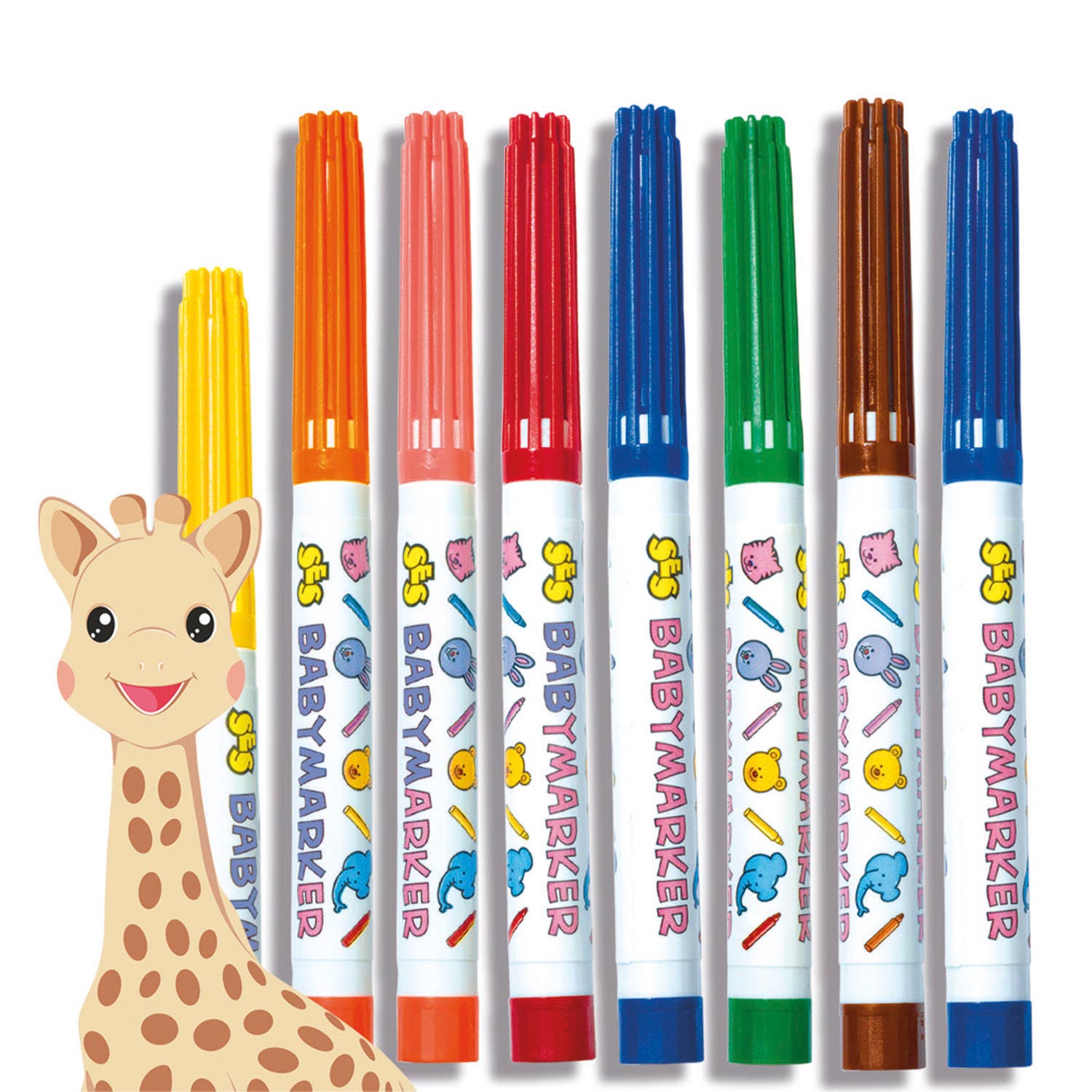 SES My First - Sophie de Giraf Babymarkers