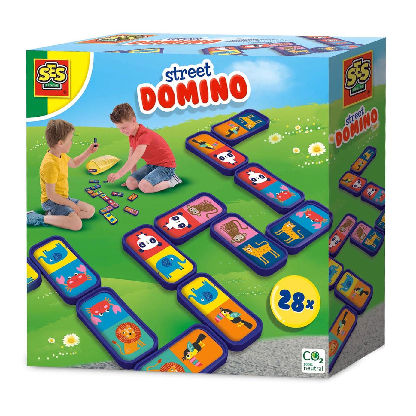 Ses straat domino
