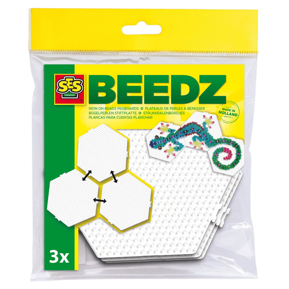 Ses zeshoek koppelbaar legbord, 3e.