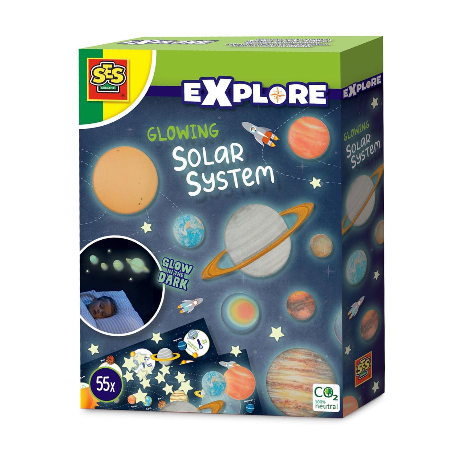 Ses explore - glowing zonnestelsel
