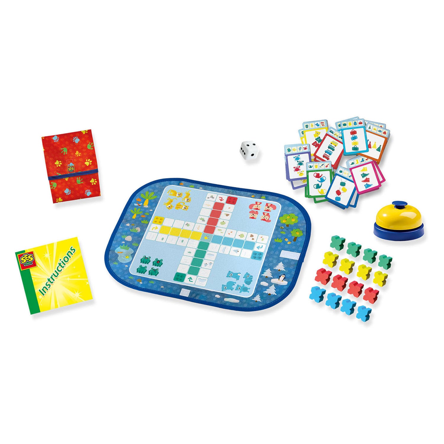 Ses wrap en go reisspellen, 3in1