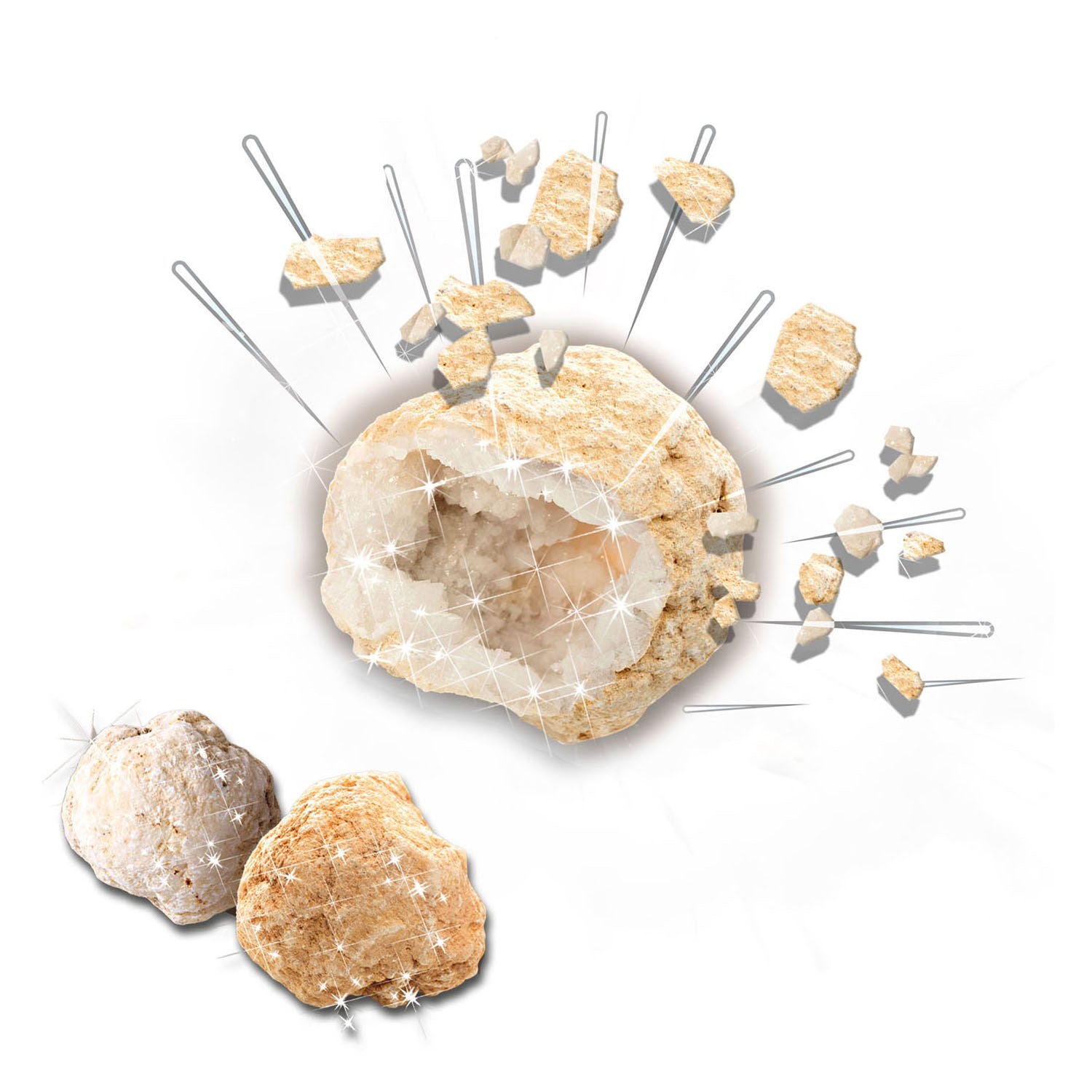 SES Ontdek Geodes Open Broken