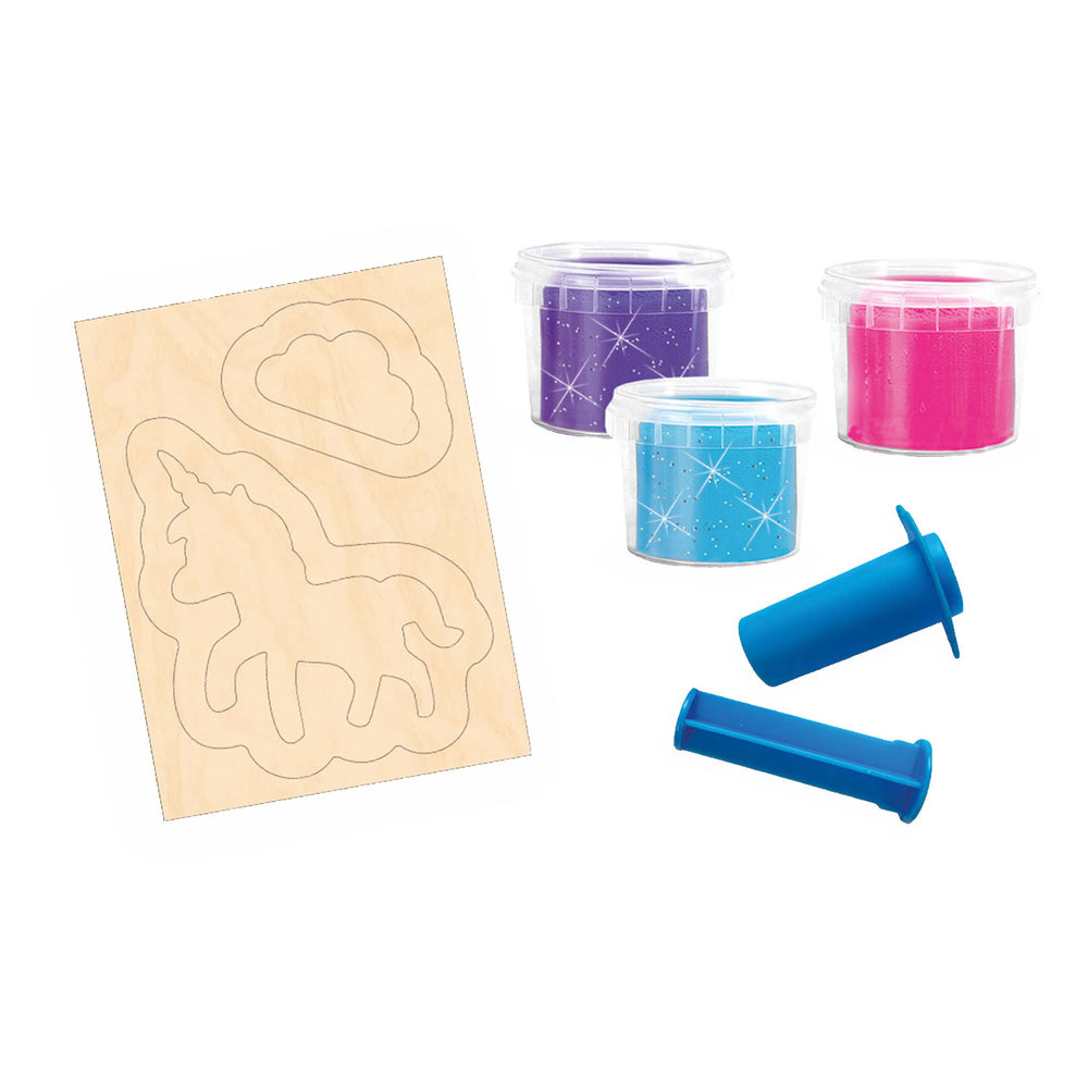 SES Klei - Eenhoorns Neon Glitter