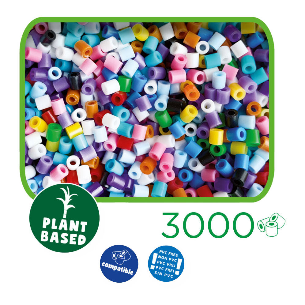 SES Groen Beedz - Strijkkralen Mix 3000