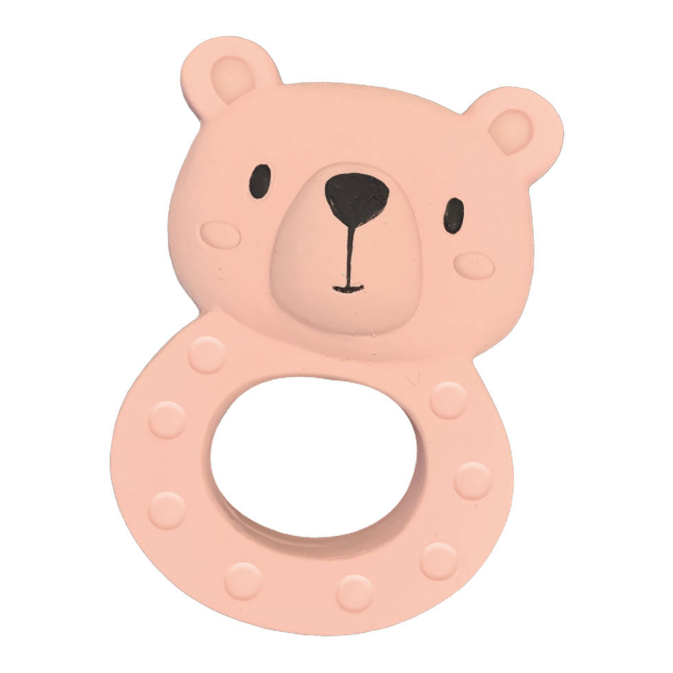 SES Tiny Talents Bijtspeeltje Bo Bier 100% Natuurrubber