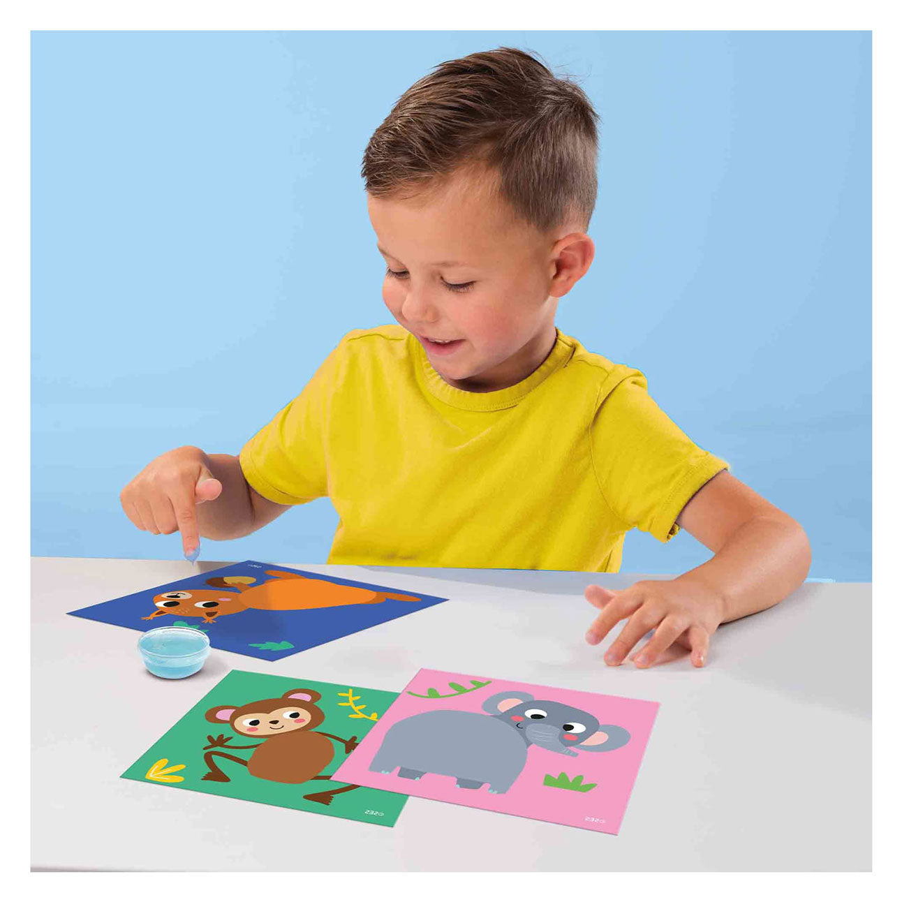 Ses my first - dierenstaarten plakken