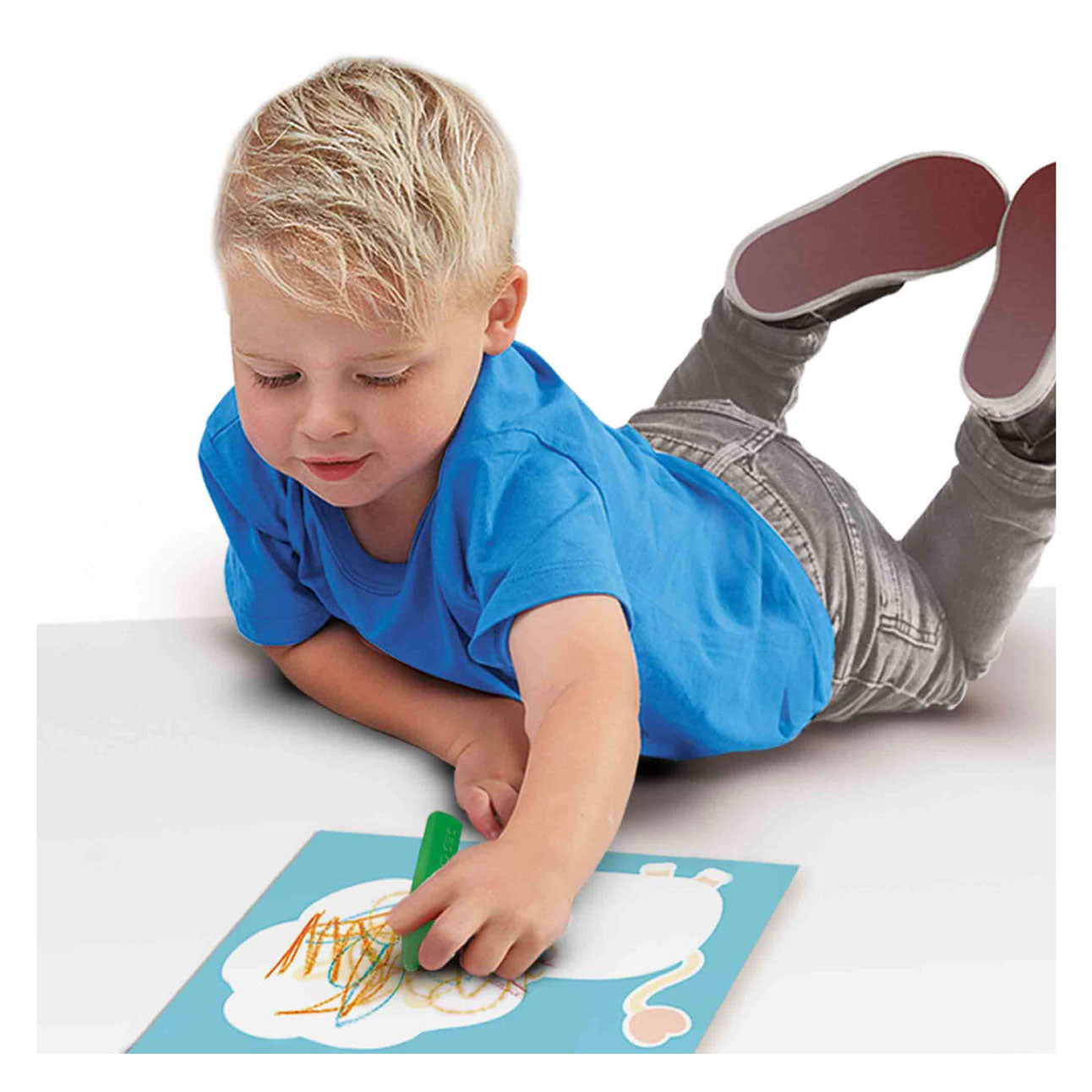 Zie mijn eerste krijtjes dieren