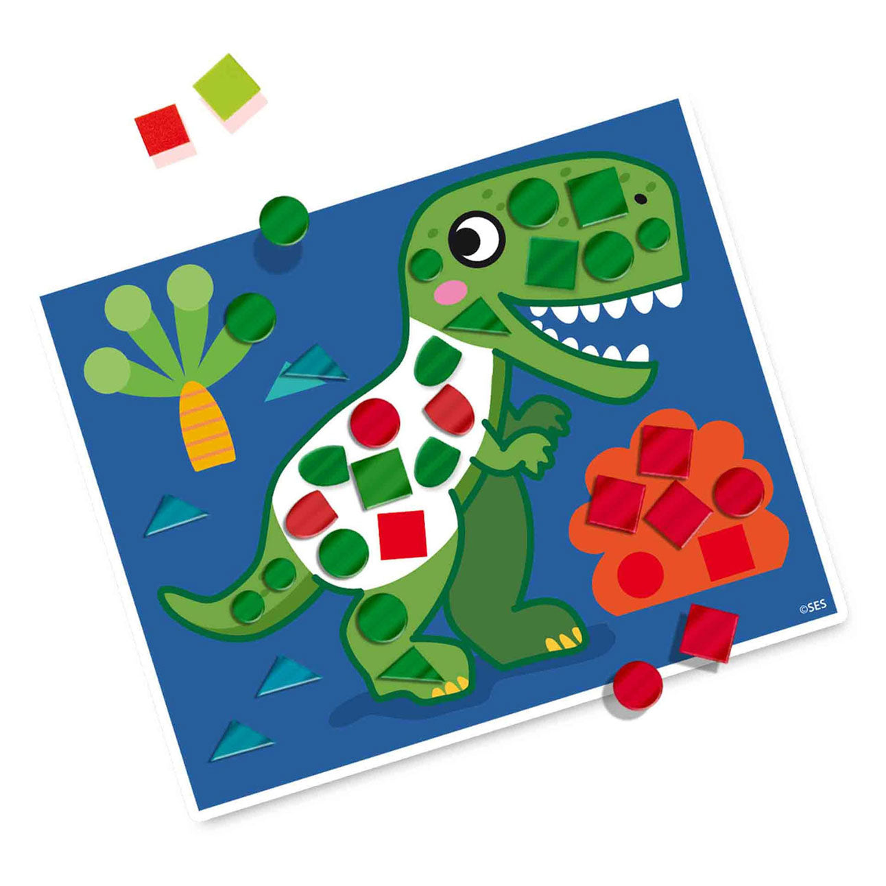 Ik lees dino mozaïeken