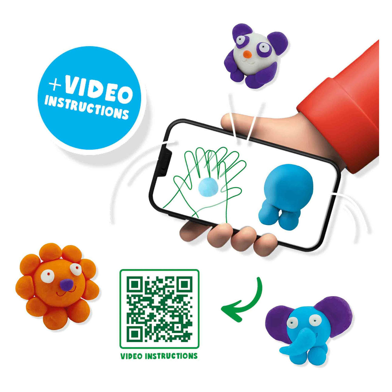 Zijn klei-achtige ondergrond - wilde dieren