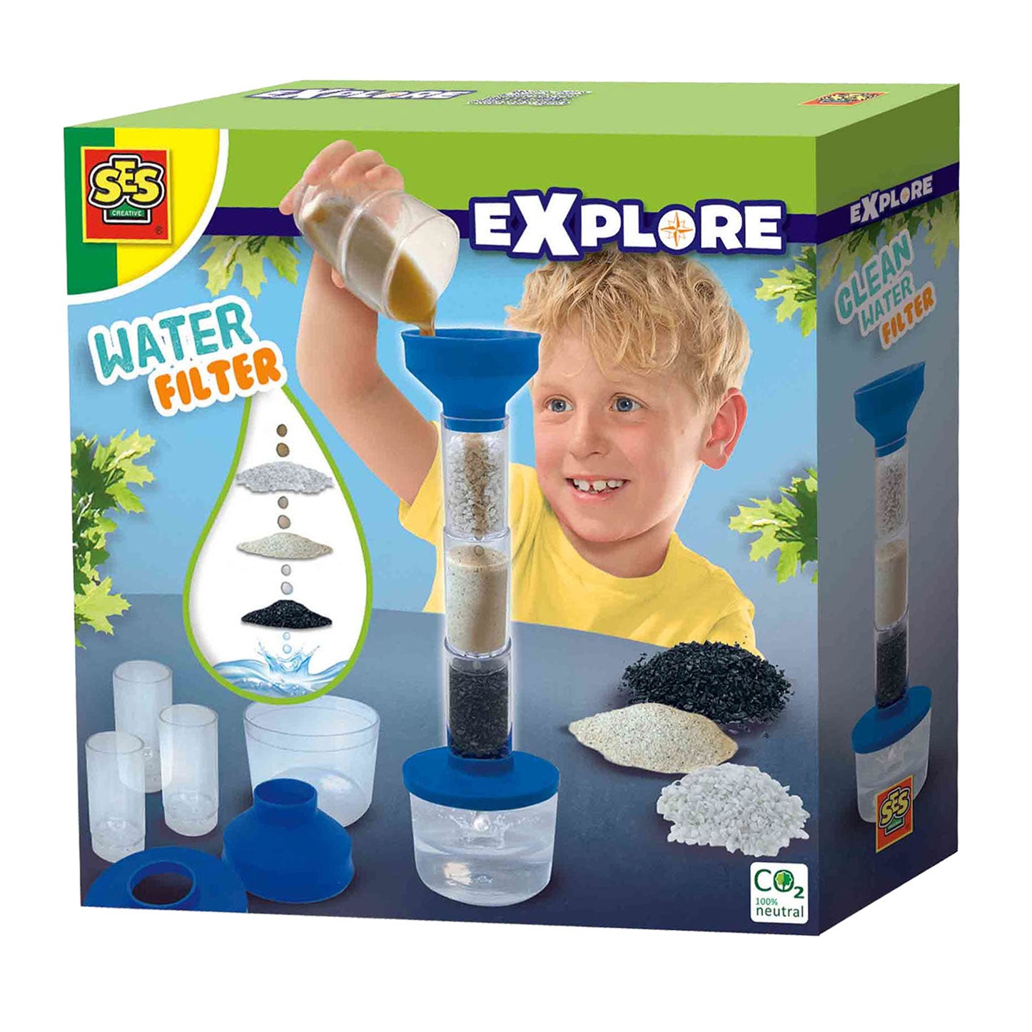 Ses creative ses explore schoon water filter