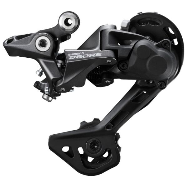 Shimano achterderailleur 10 11-speed deore m5120 sgs - directe montage - zwart (werkplaatsverpakking)