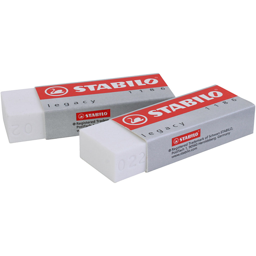 Abi stlo gum, h: 1 cm, l: 6,3 cm, b: 2,3 cm, wit, 20 stuk 1 doos