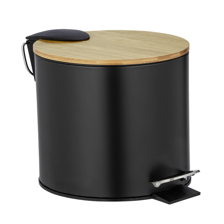 Wenko 1069599 - afvalemmer tort. 3 ltr mat zw. | 1 stuks