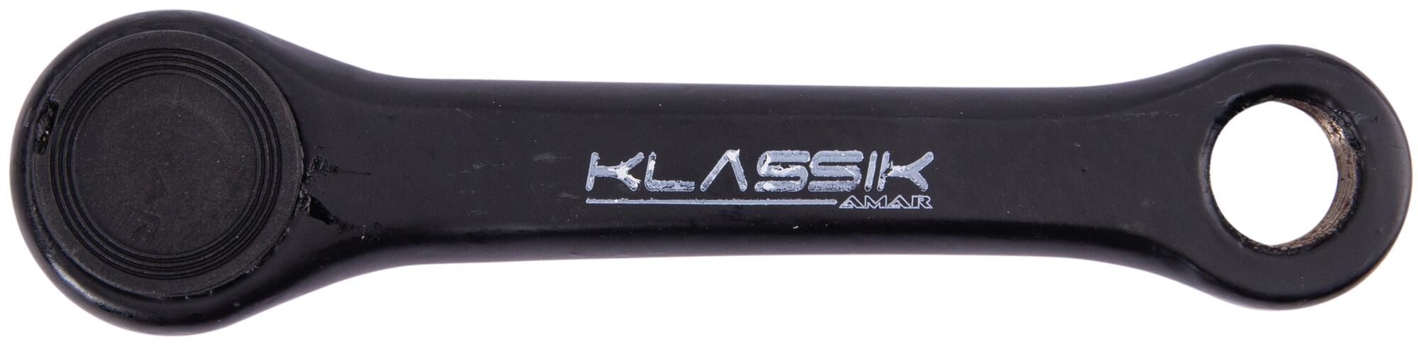 Pieper mp crankstel left crank piper 4-edge 100mm steel b