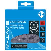 Messingschlager m-wave ketting 1 2x3 32 - 116 8v. kmc anti roest