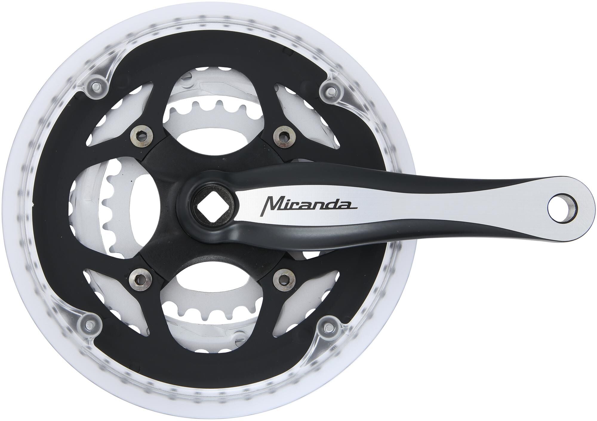 Miranda crankstel beta 3r plus crankset beta 3r plus 170mm 28 38 48t w.cg