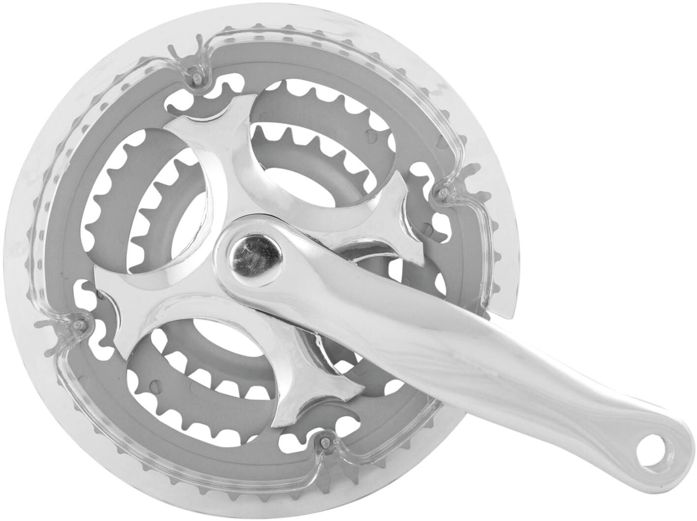 Mighty crankstel crankset 170mm, 22 32 42t.,silver