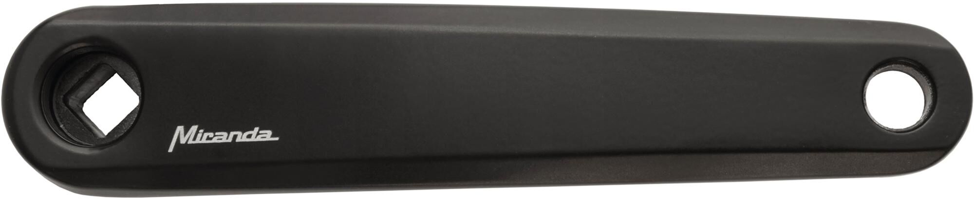 Miranda crank delta 0 crank delta 0 left,175mm,alu,w.screws