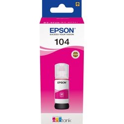 Navulinkt epson 104 origineel magenta