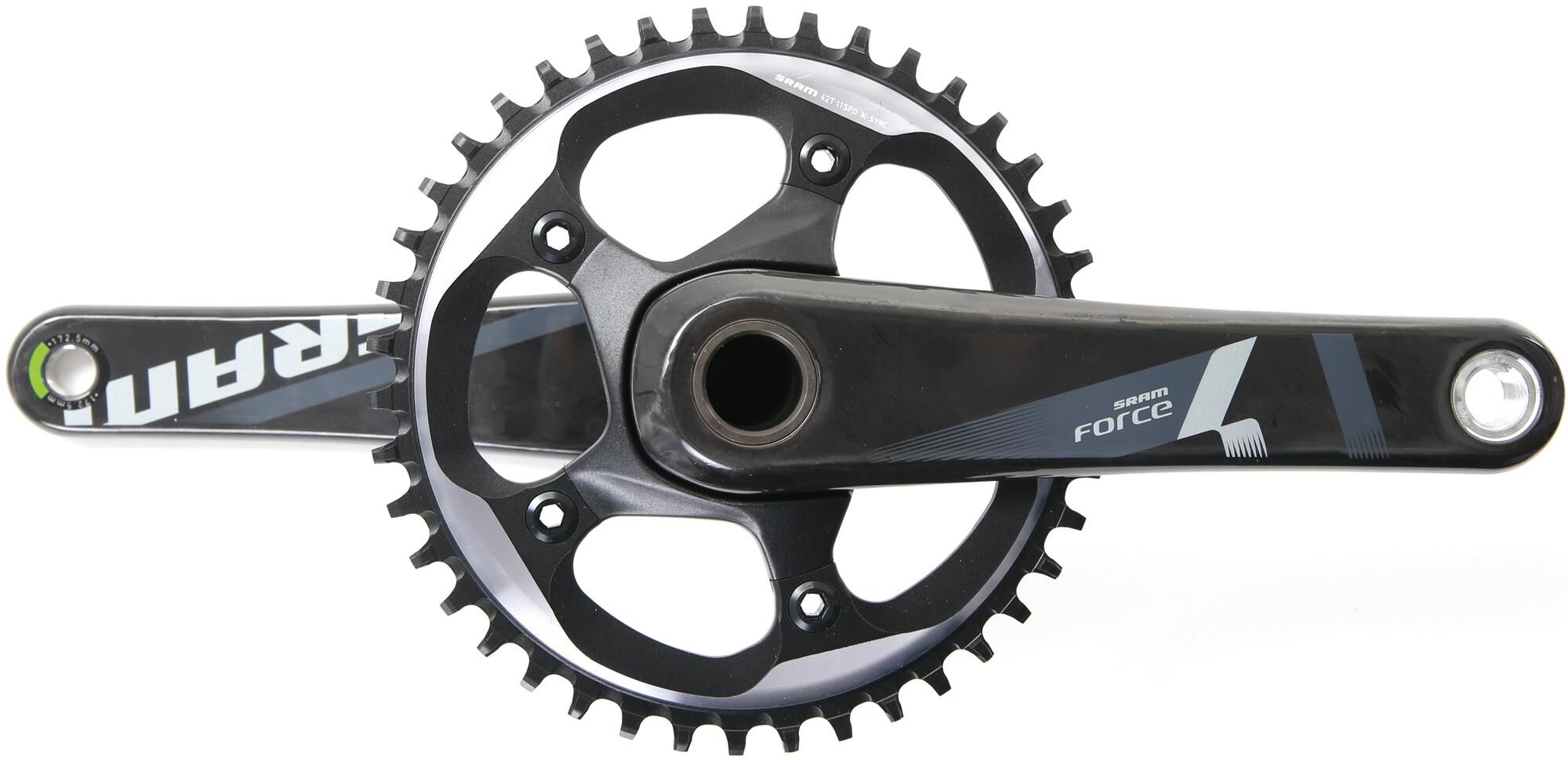 Sram crankstel force 1 crankset force 1 gxp 42 t. 170mm grey
