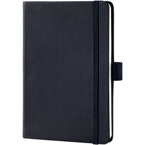 Sigel notitieboek chamois papier 80g m2 10,5x14,8cm gelijnd geribbeld 194blz